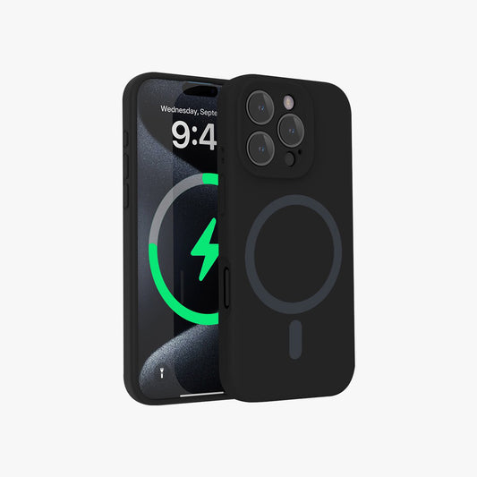 MagSafe Phone Case | Premium Magnetic Liquid Silicone Solid Color Phone Case with Precise Cutouts No.1-5