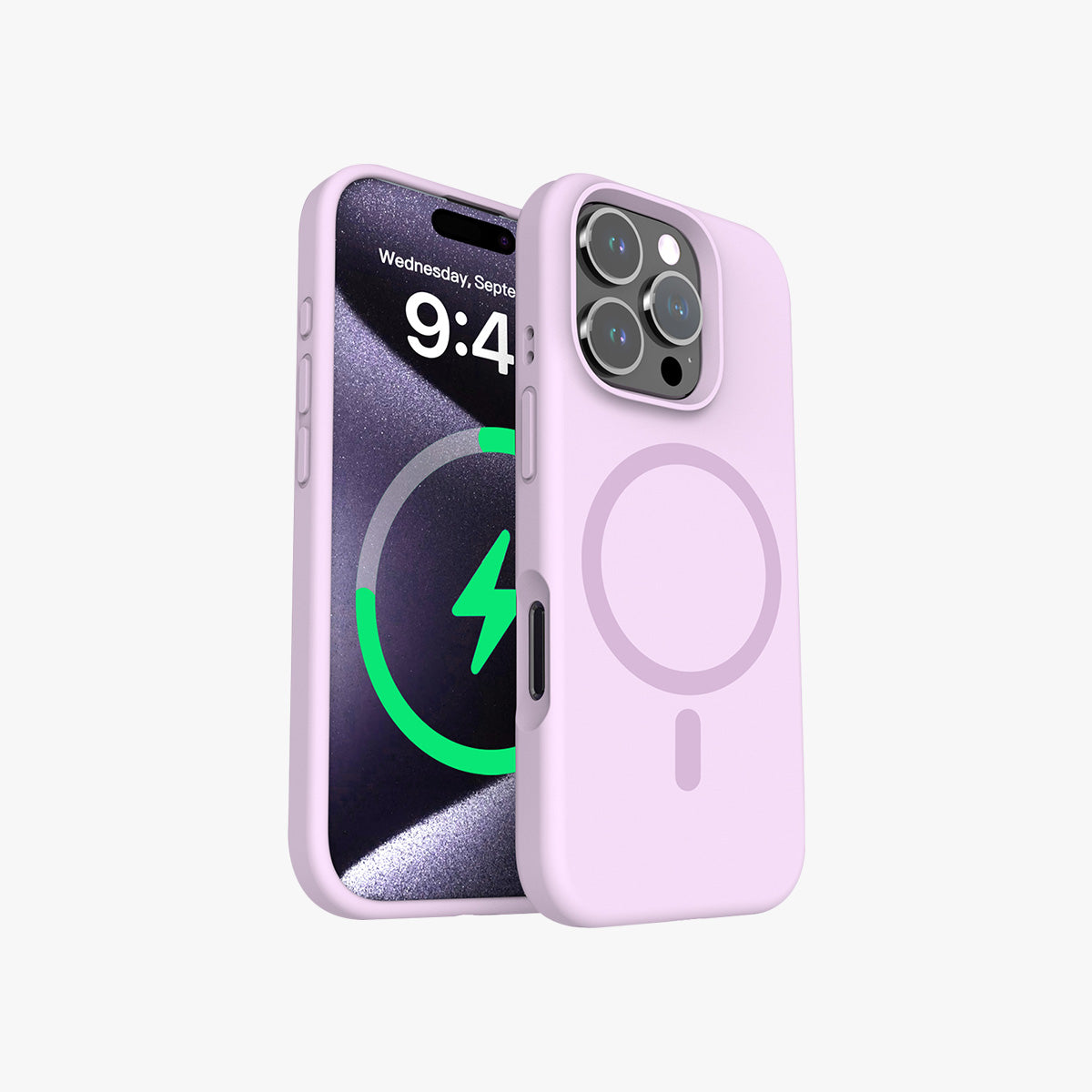 MagSafe Phone Case | Premium Magnetic Liquid Silicone Solid Color Phone Case with Large Cutouts No.6-10
