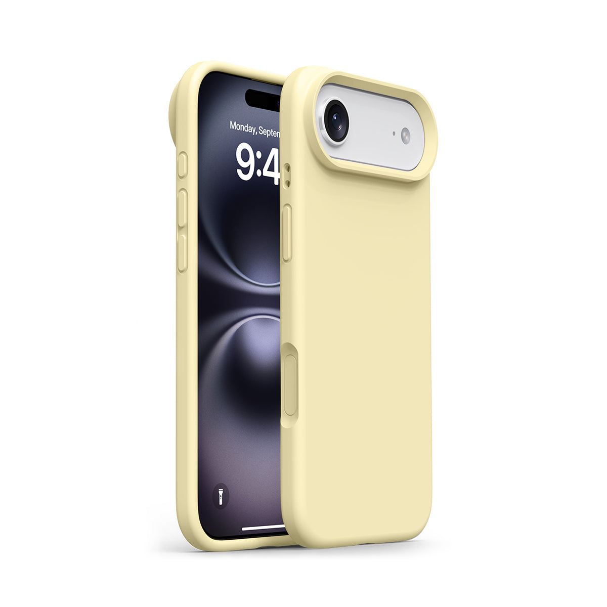 Basic Phone Case | New Series Liquid Silicone Solid Color Phone Case with Large Cutouts No.6-9