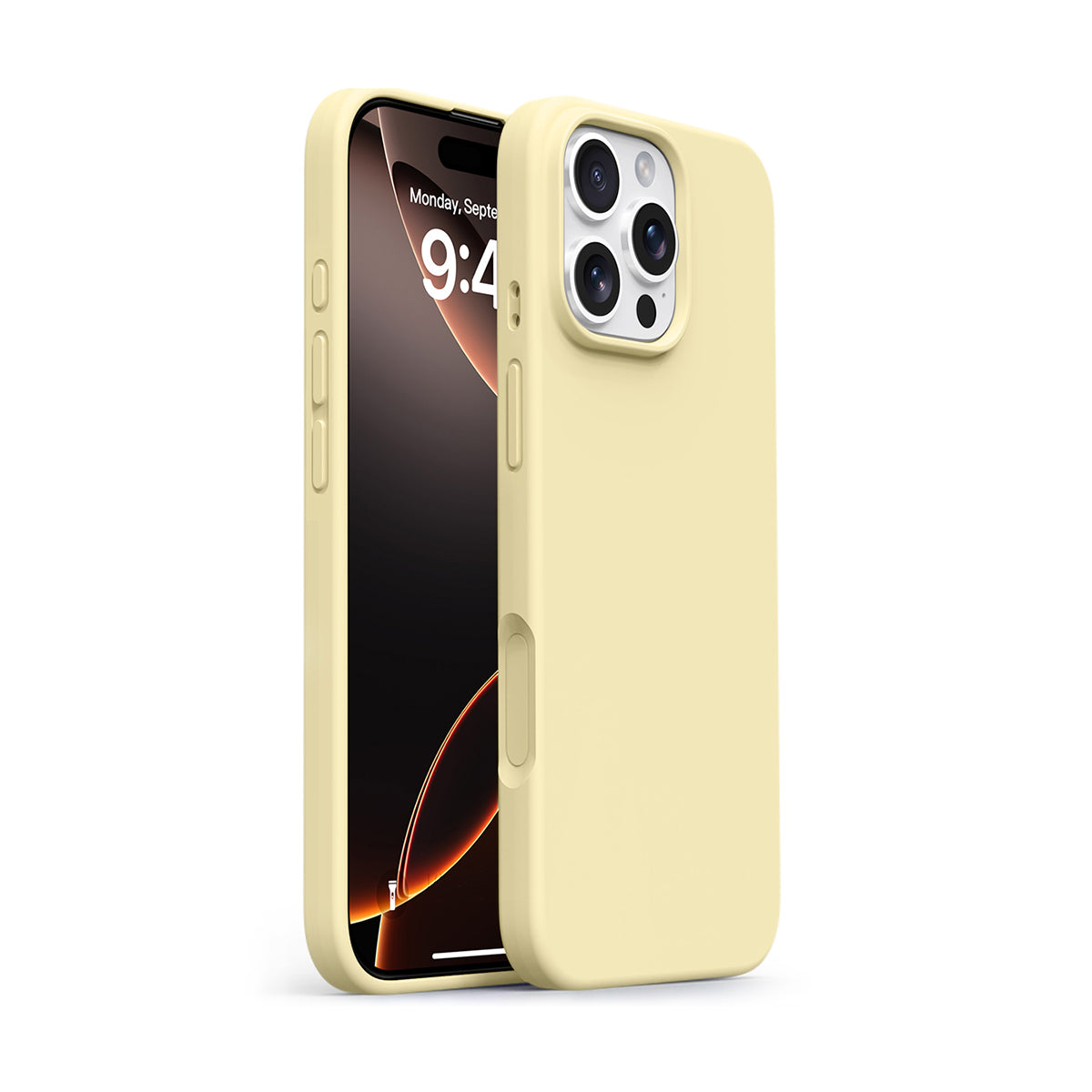 Basic Phone Case | New Series Liquid Silicone Solid Color Phone Case with Large Cutouts No.6-9