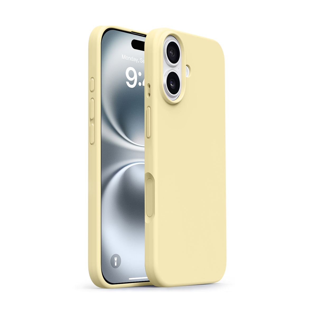 Basic Phone Case | New Series Liquid Silicone Solid Color Phone Case with Large Cutouts No.6-9