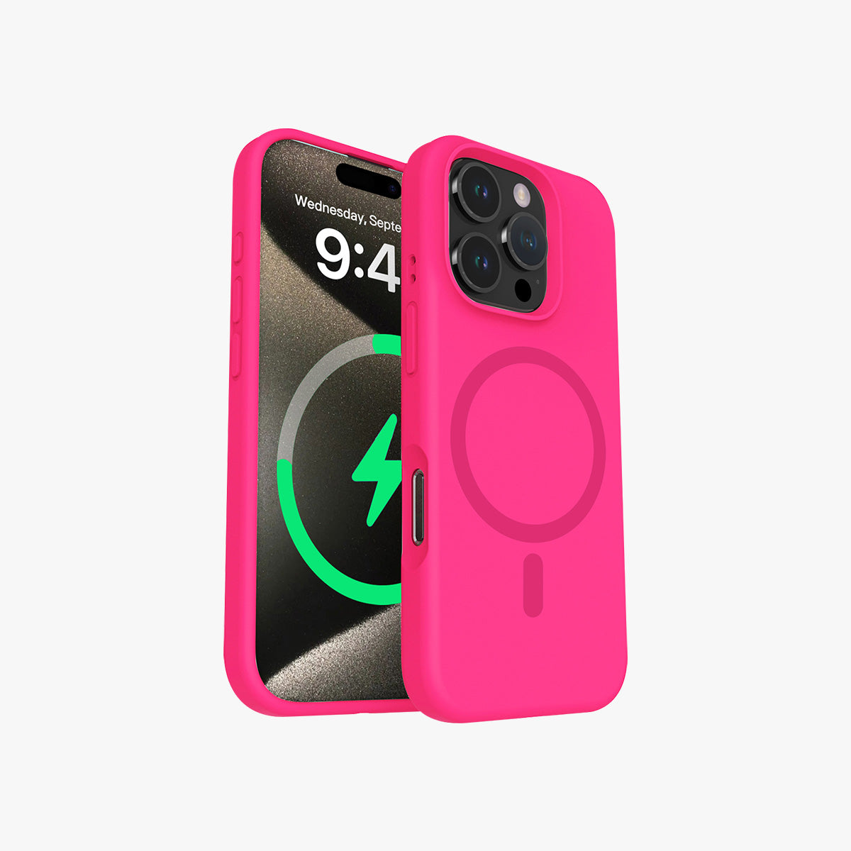 MagSafe Phone Case | Premium Magnetic Liquid Silicone Solid Color Phone Case with Large Cutouts No.1-5