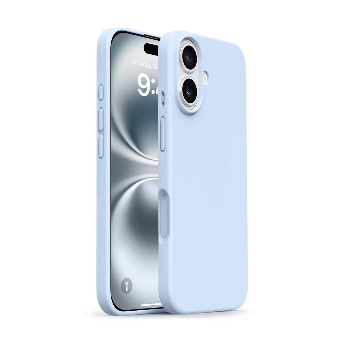 Basic Phone Case | New Series Liquid Silicone Solid Color Phone Case with Large Cutouts No. 1-5