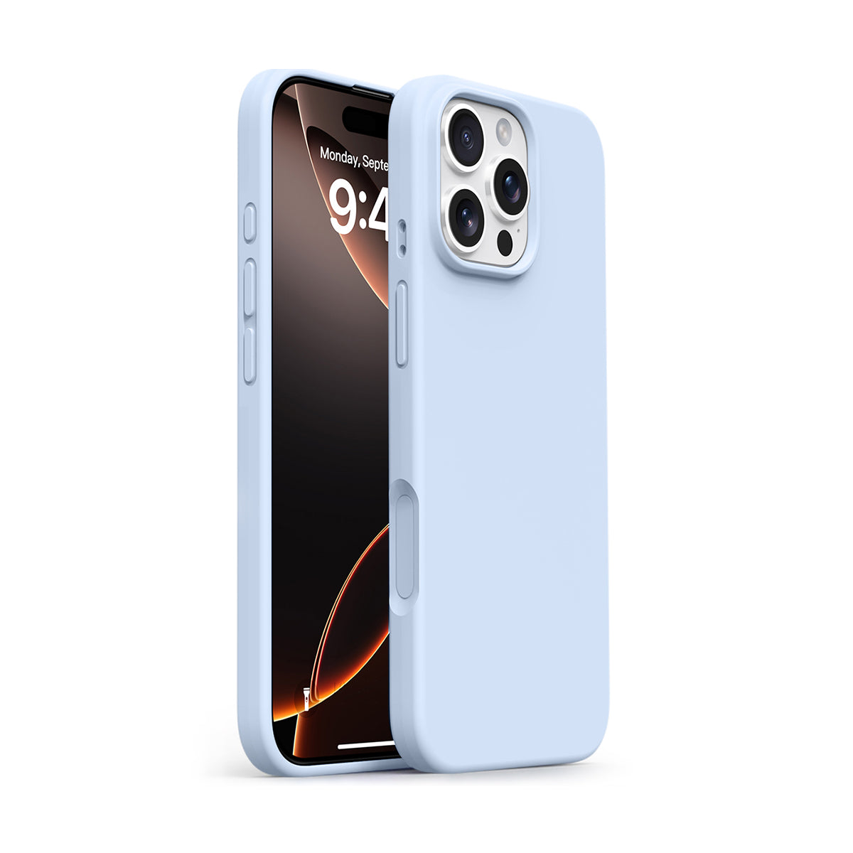 Basic Phone Case | New Series Liquid Silicone Solid Color Phone Case with Large Cutouts No. 1-5
