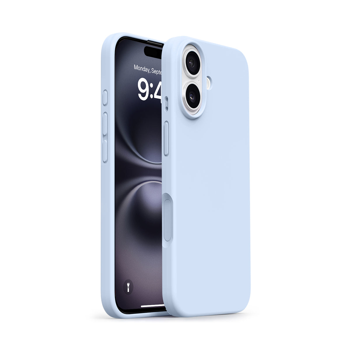 Basic Phone Case | New Series Liquid Silicone Solid Color Phone Case with Large Cutouts No. 1-5