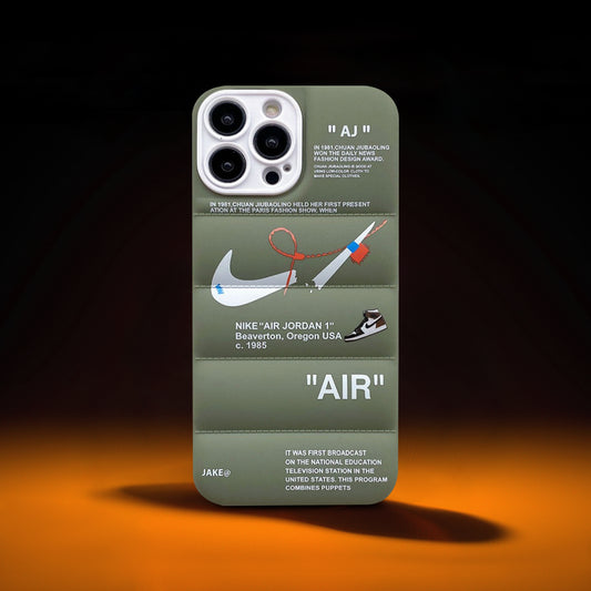 SALE | 3D Phone Case | Nike x Off White inspired Green