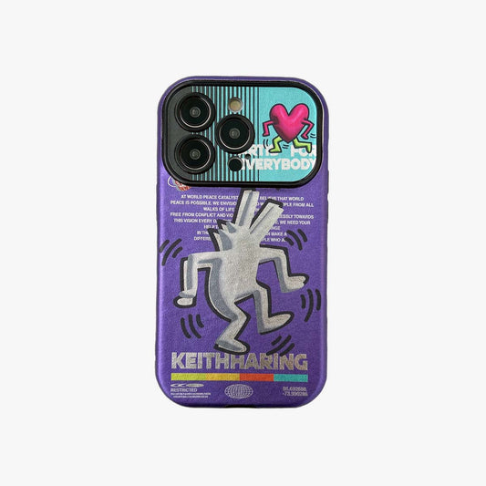 Leather Phone Case | KE Purple