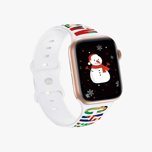 Merry Christmas Watch Band 3 – Compatible with Apple Watch Models