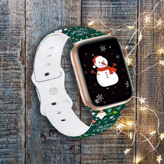 Merry Christmas Watch Band 6 – Compatible with Apple Watch Models