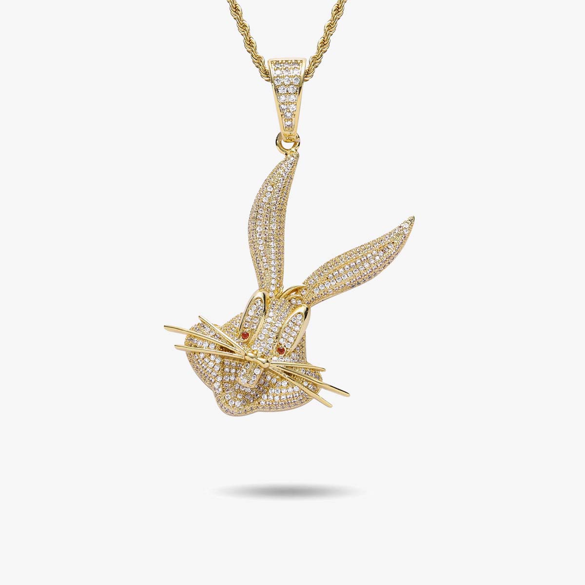 Iced Rabbit Pendant