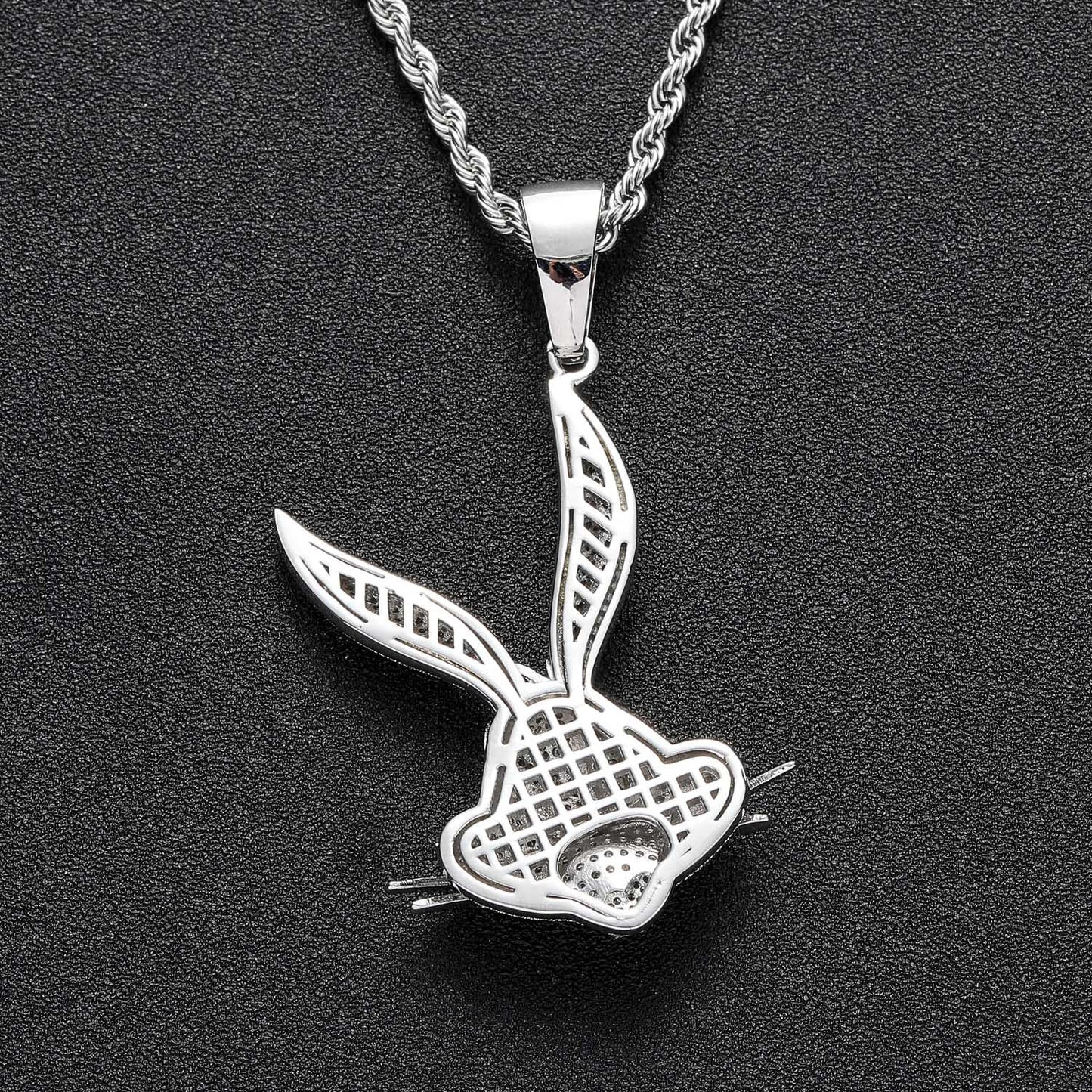 Iced Rabbit Pendant