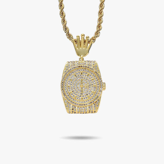 Iced "Don't envy my gold watch“ Pendant