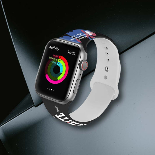 OW Camouflage BlackWatch Band – Compatible with Apple Watch Models