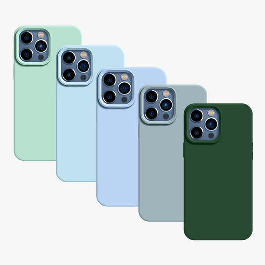 Basic Phone Case | Liquid Silicone Solid Color Phone Case No.21-25