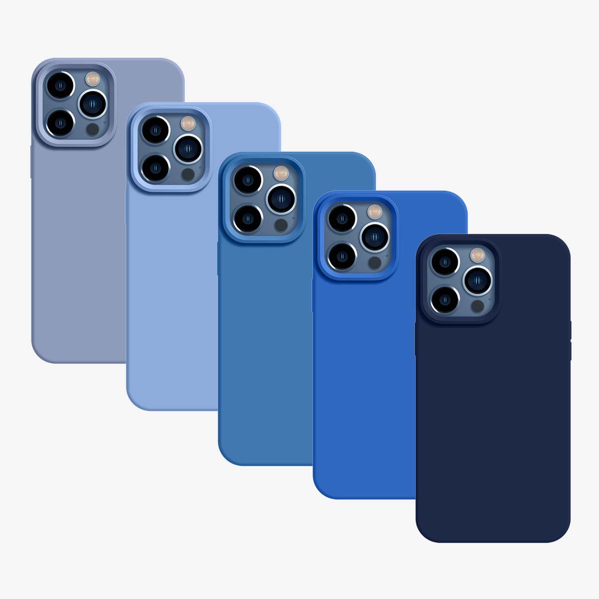 Basic Phone Case | Liquid Silicone Solid Color Phone Case No.26-30