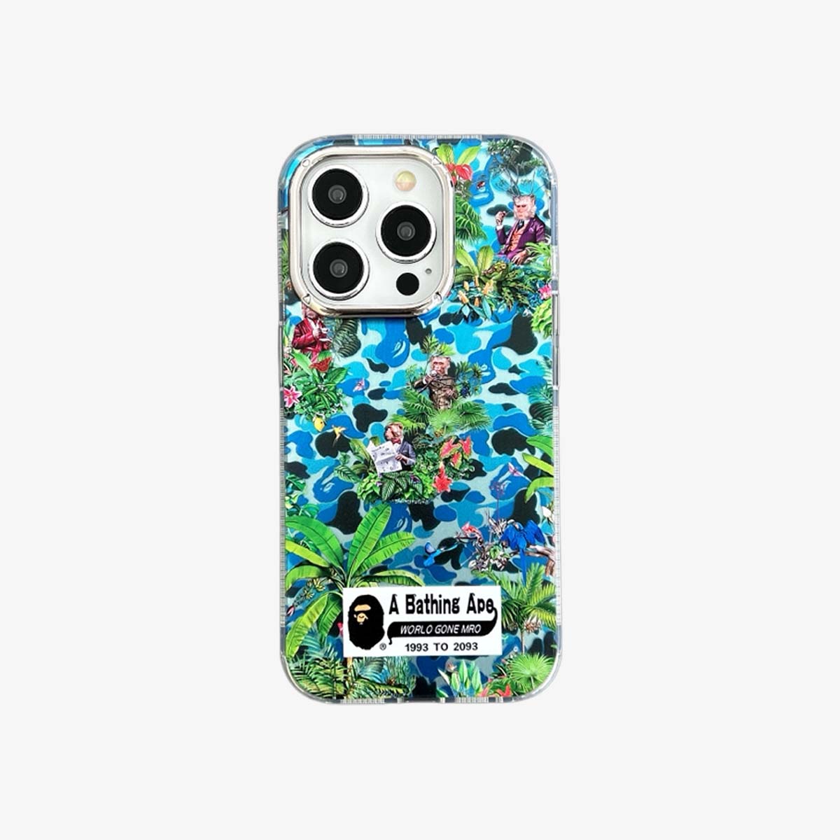 Limited Phone Case | APE Blue Camouflage & Greenery