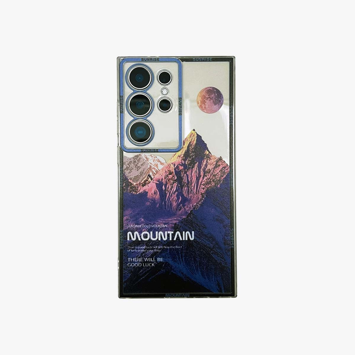 SALE | Galaxy Phone Case | Blue Snow Mountain