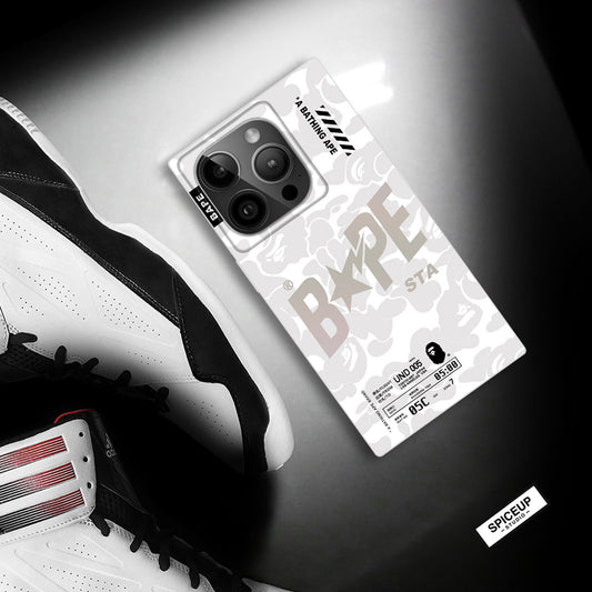 Limited Phone Case | APE | White