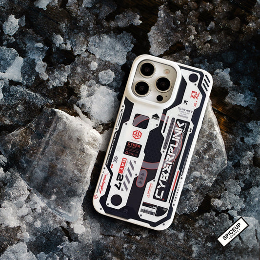 Magsafe Phone Case | Cyberpunk Orange iPhone Case