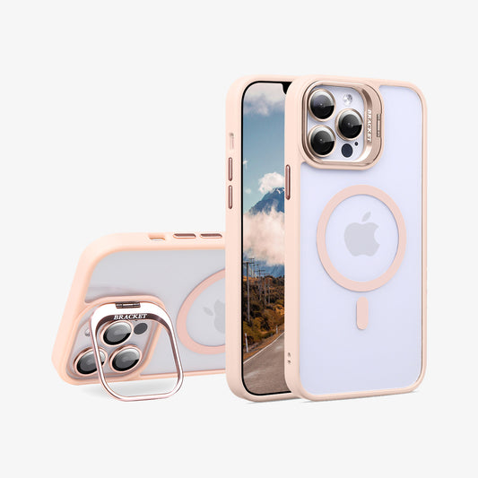 MagsSafe iPhone Case | Invisible Bracket Pink