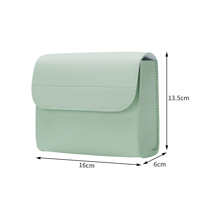 MacBook Case | Light Green PU Leather Laptop Sleeve | Thickened Protective Case for Apple MacBook