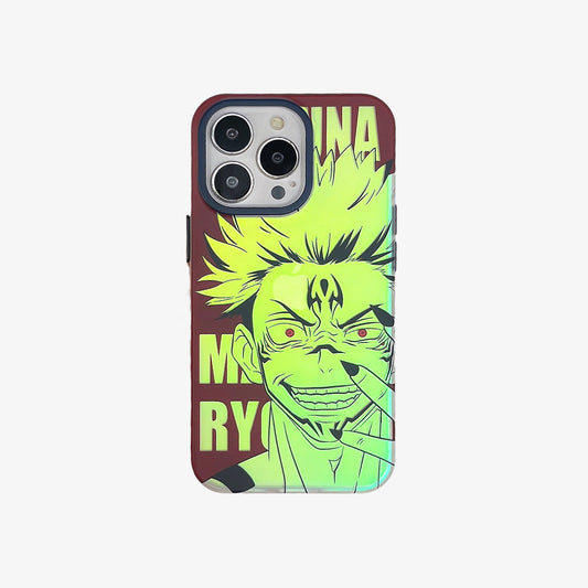 Limited iPhone Case | Jujutsu Kaisen Laser Color Changing 1