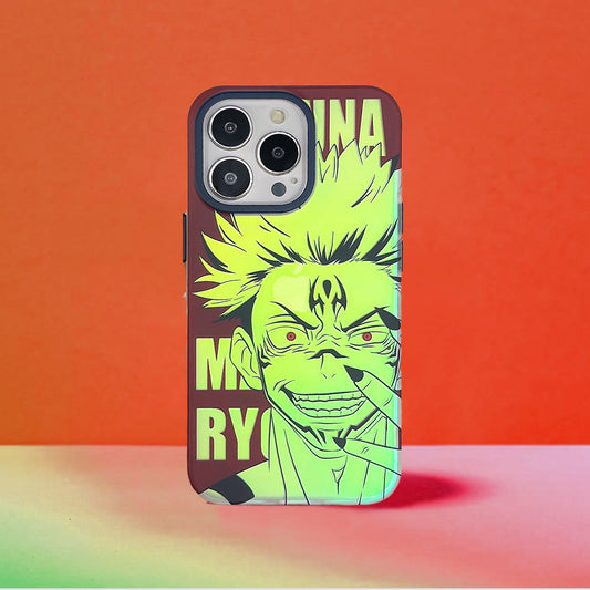 Limited iPhone Case | Jujutsu Kaisen Laser Color Changing 1