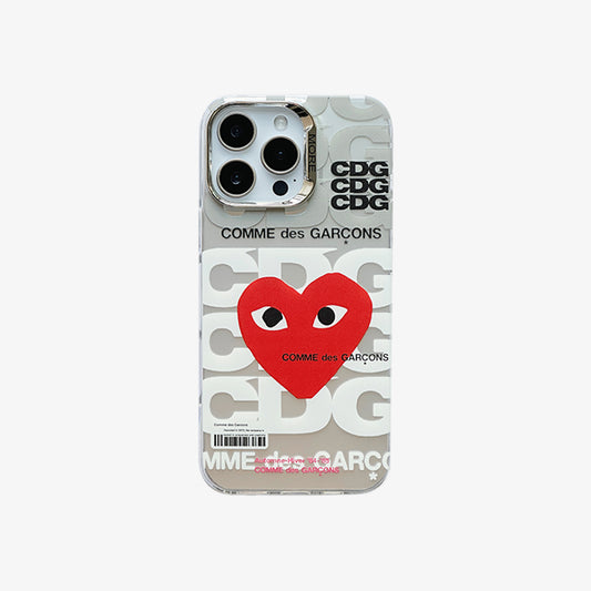 Reflective Phone Case | CDG White 1