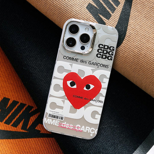 Reflective Phone Case | CDG White 1