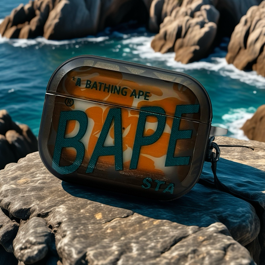 Limited AirPods Case | APE | Orange Camo