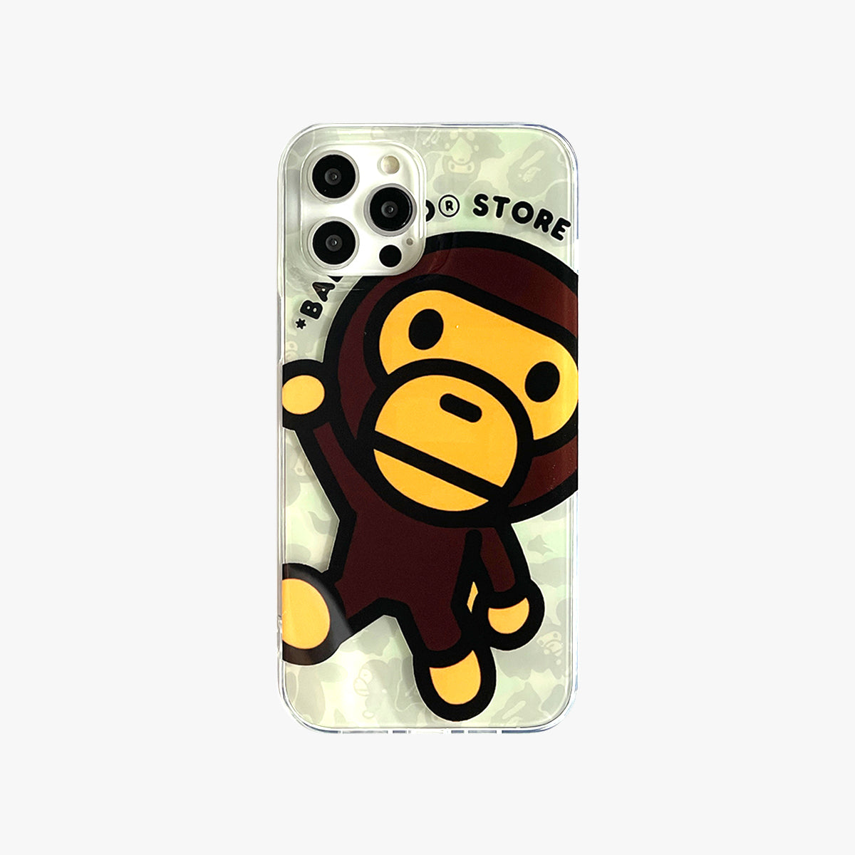 Cute APE Baby Phone Case – Kawaii Streetwear iPhone Cover – Limited Edition Design
