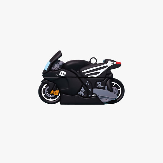 Motorcycle AirPods Case – Trendy Streetwear Protective Cover (Limited Edition)