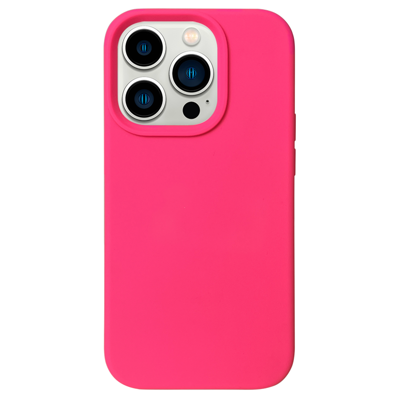 Basic Phone Case | Silicone Liquid Solid Color Phone Case No.6-10