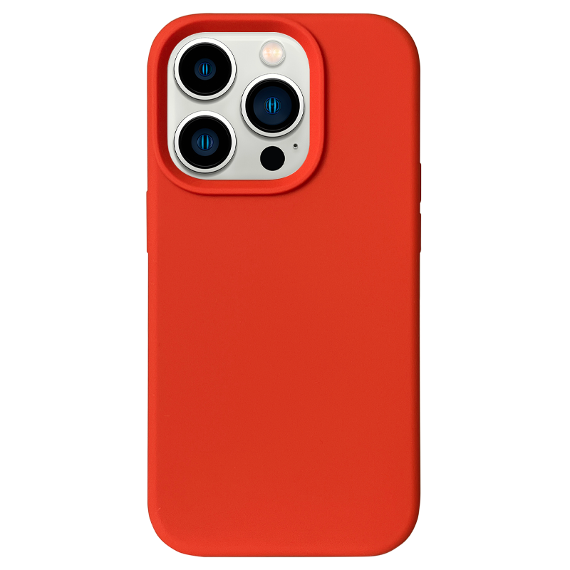 Basic Phone Case | Silicone Liquid Solid Color Phone Case No.6-10