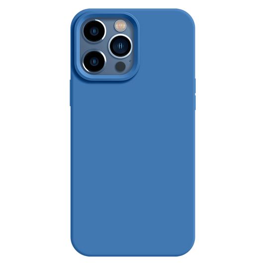 Designer Cold Tone Blue Case - Minimalist Aesthetic