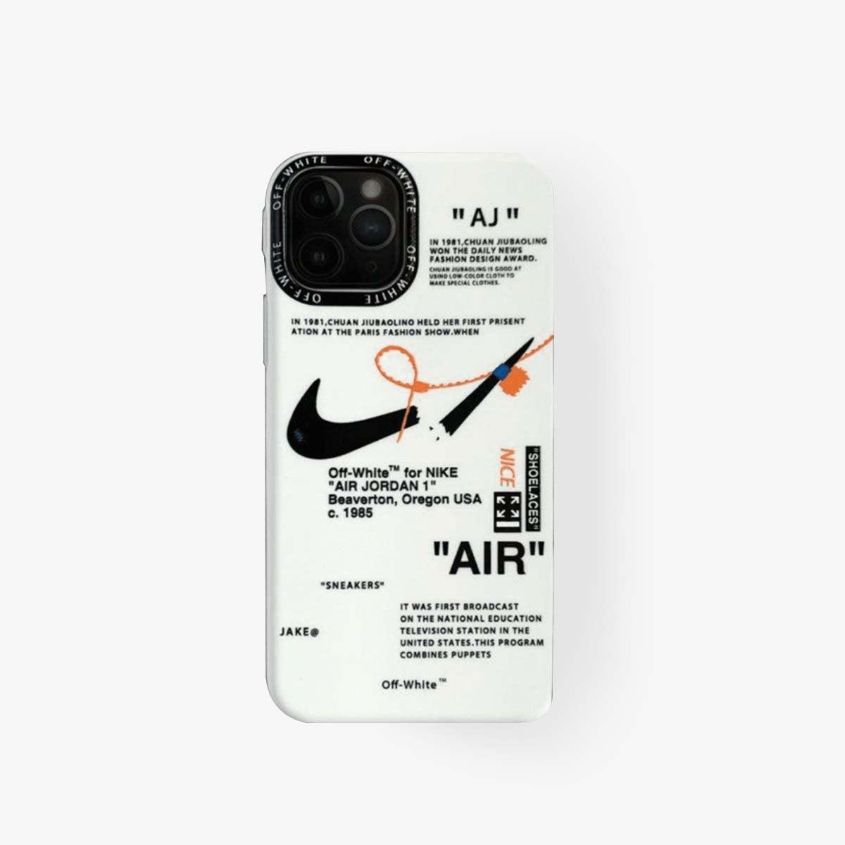 SPICEUP STUDIO | Limited Case | Nike White inspired White