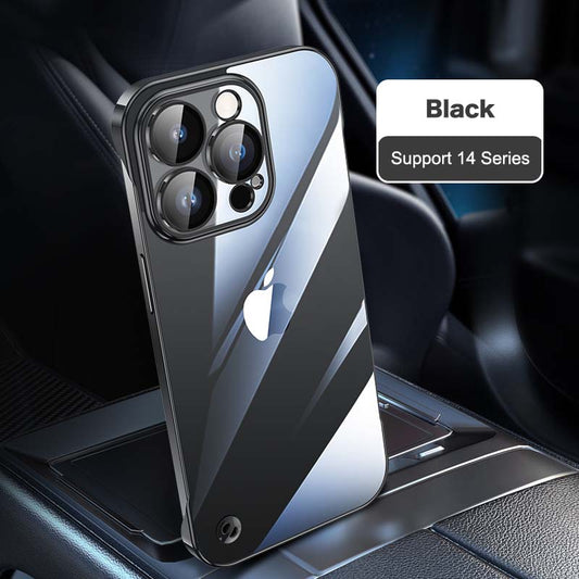 Basic Phone Case | Black Electroplated Hard Case - SPICEUP