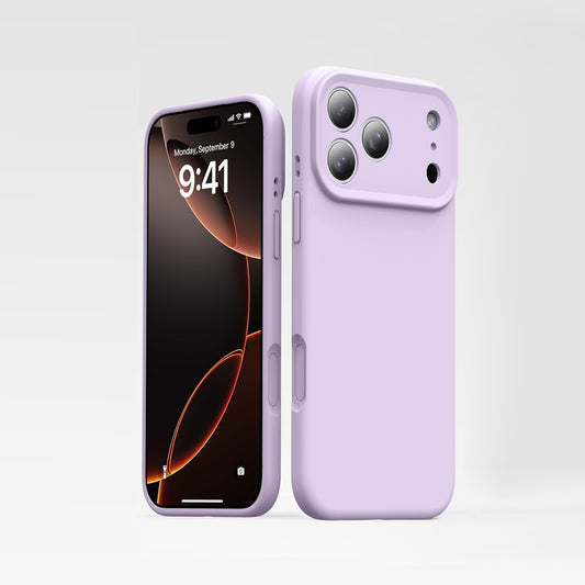 Basic Phone Case | New Series Liquid Silicone Solid Color Phone Case with Precise Cutouts No.6-9