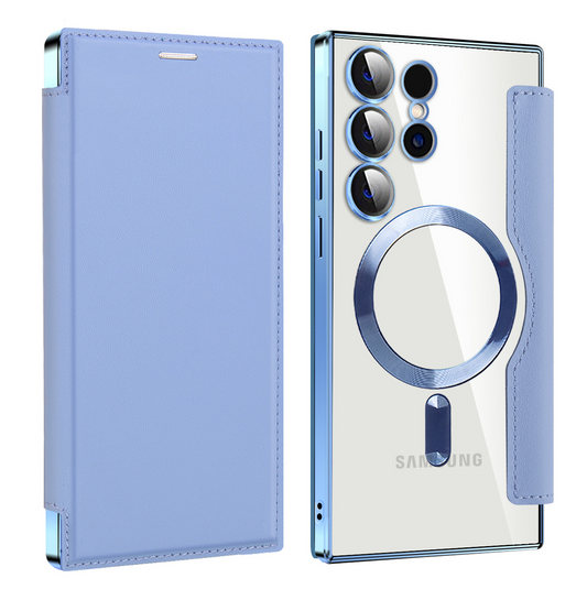 Galaxy S Wallet Case MagSafe Compatible - Sierra Blue