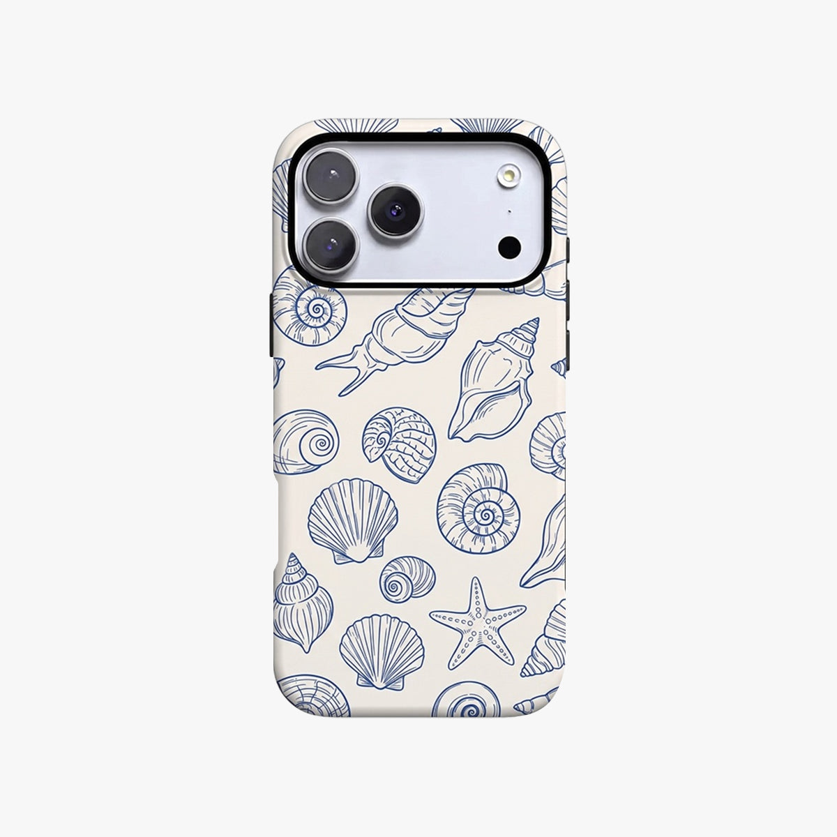 Magnetic Phone Case | Sea Blue Pattern