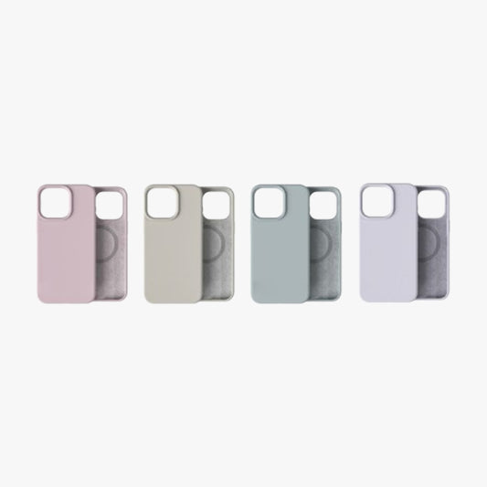 MagSafe Phone Case | New Series Liquid Silicone Solid Color Phone Case with Large Cutouts No.9-12