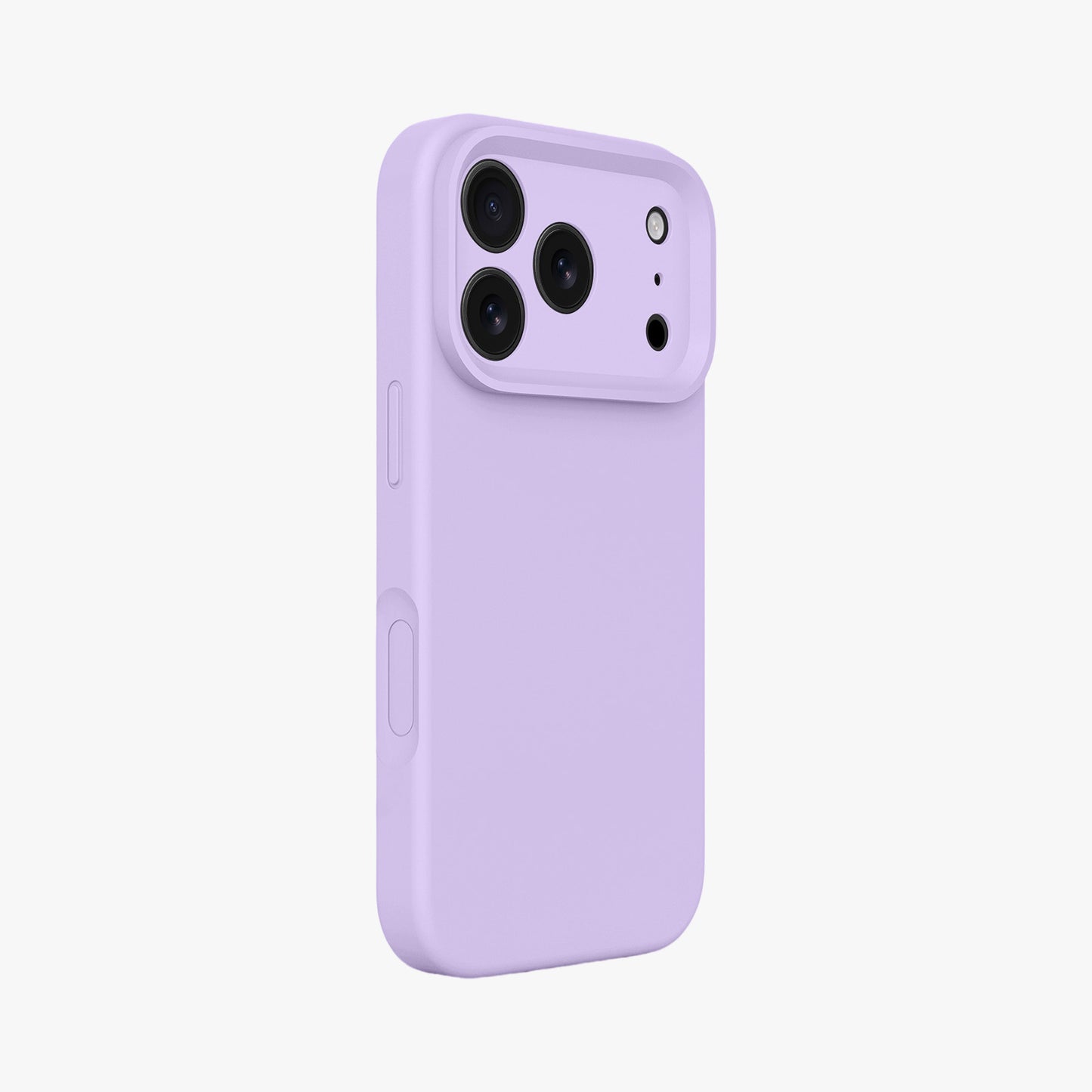 Magnetic Phone Case | Lavender Silicone Liquid Solid Color - Precise Fit