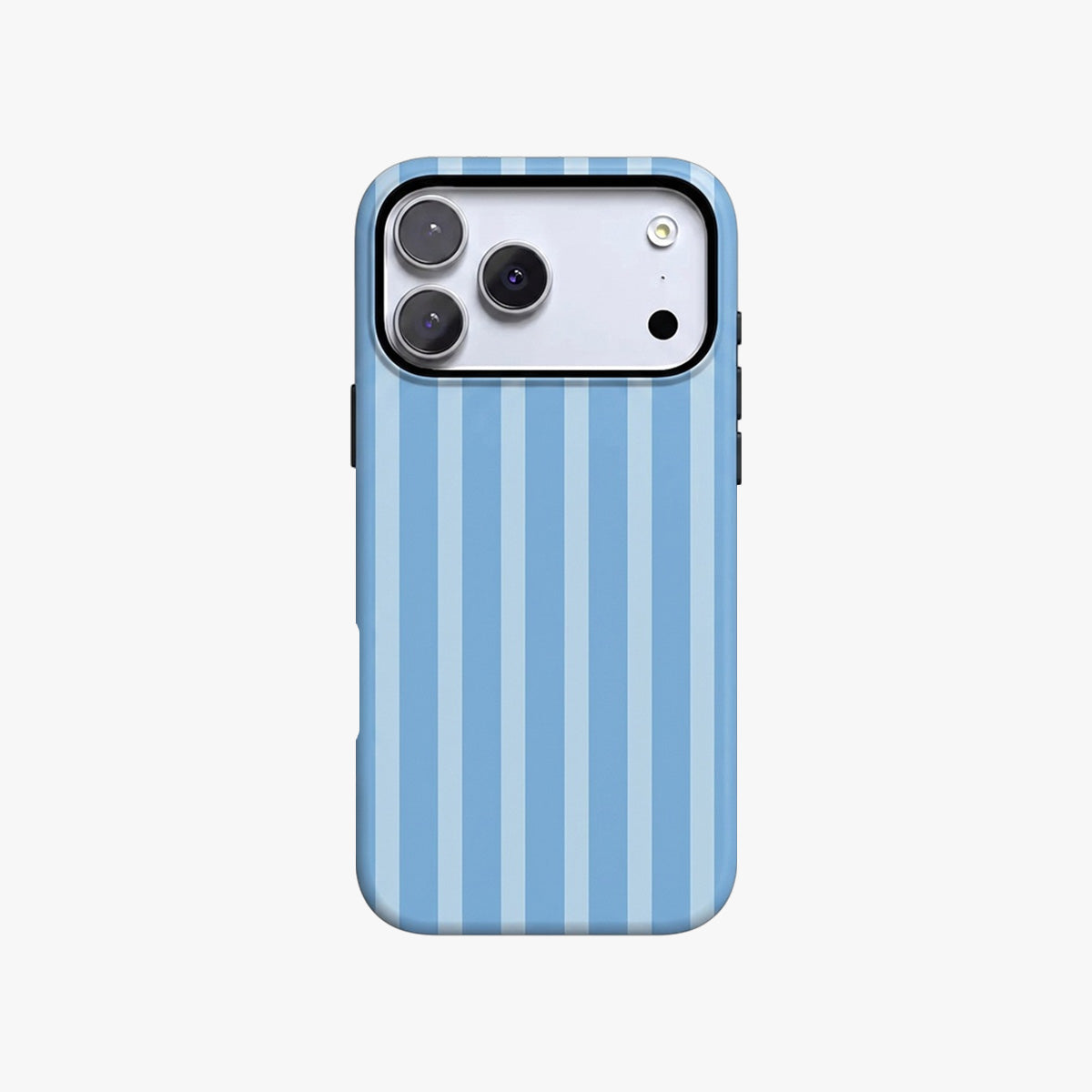 Magnetic Phone Case | Blue Stripe Pattern