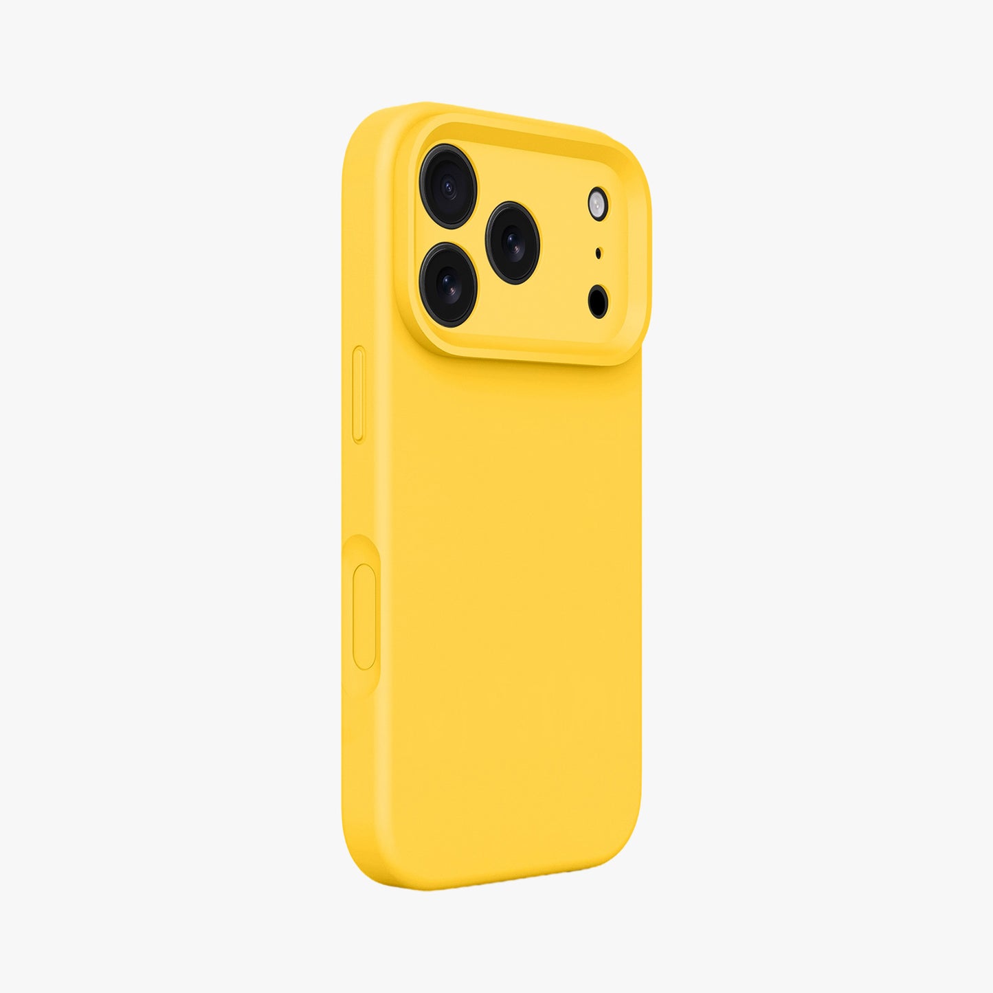 Magnetic Phone Case | Sunflower Yellow Silicone Liquid Solid Color - Precise Fit