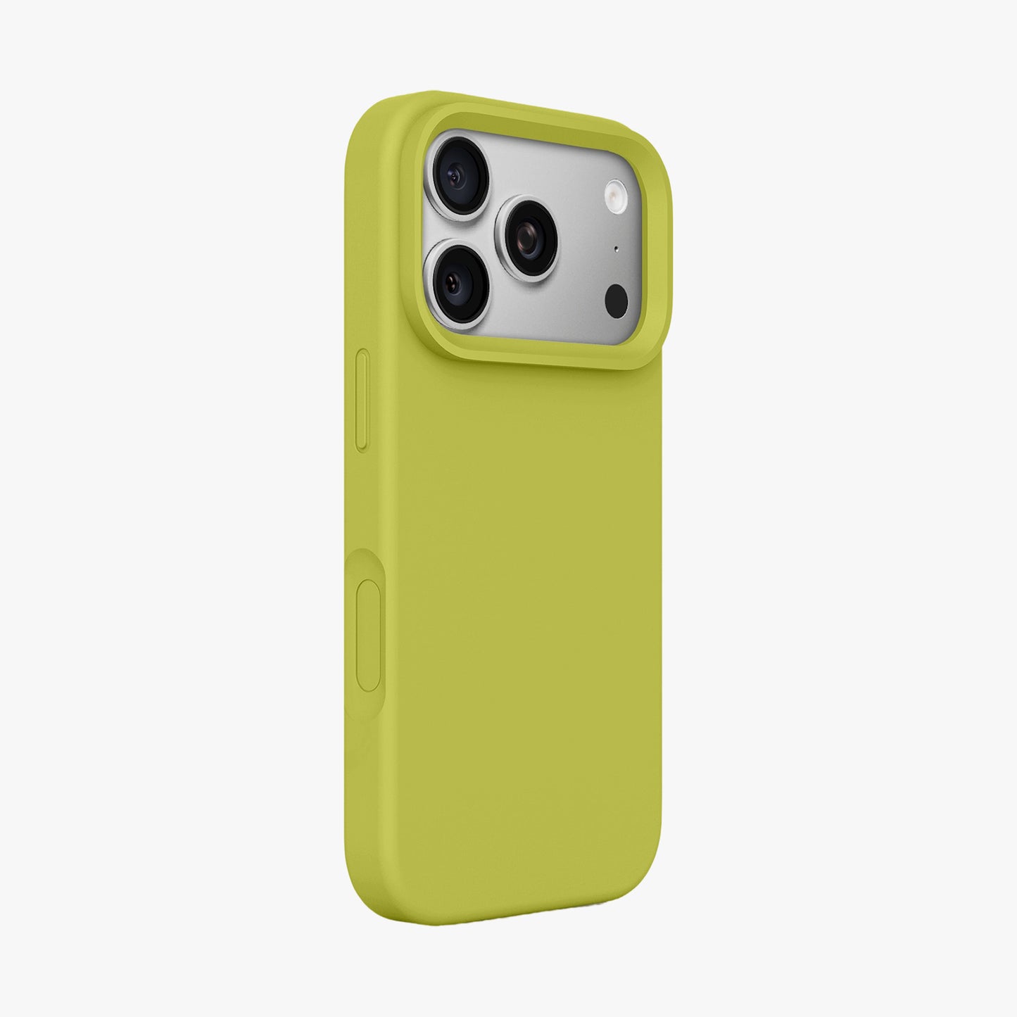 Magnetic Phone Case | Avocado Green Silicone Liquid Solid Color - Open Camera
