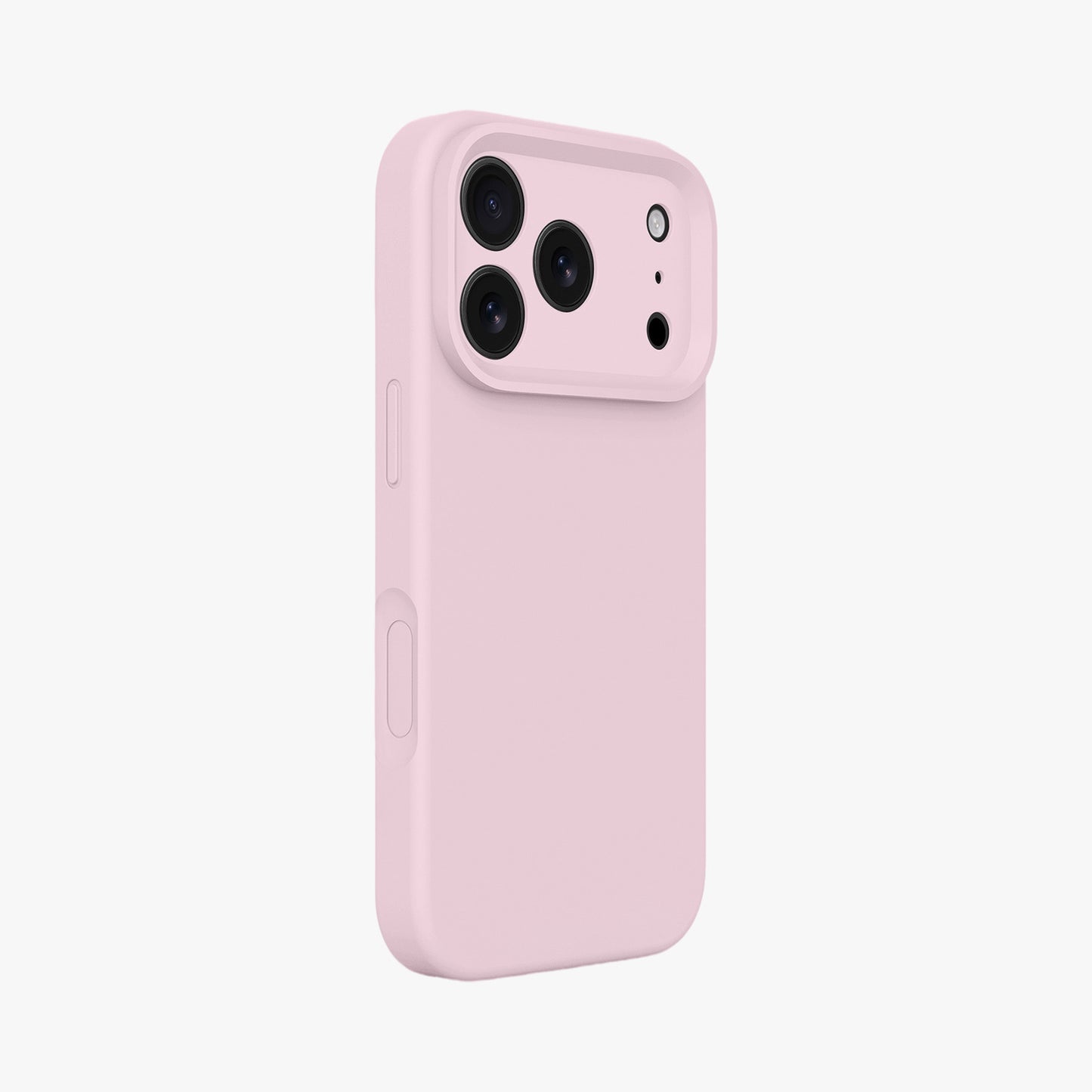 Magnetic Phone Case | Blush Pink Silicone Liquid Solid Color - Precise Fit