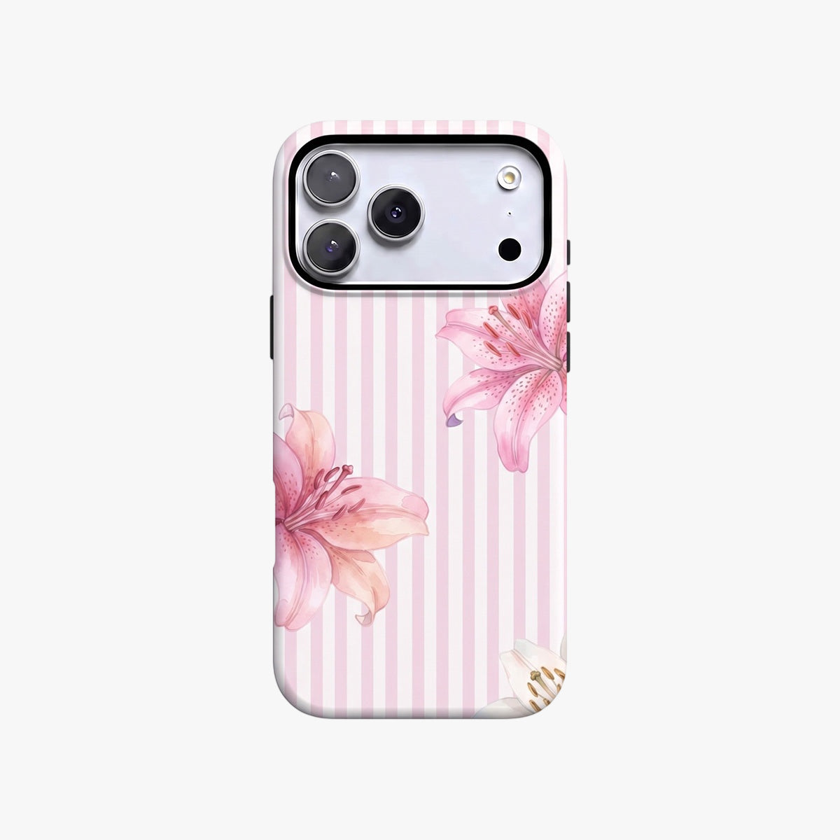 Magnetic Phone Case | Blooming Lilies Floral Pattern