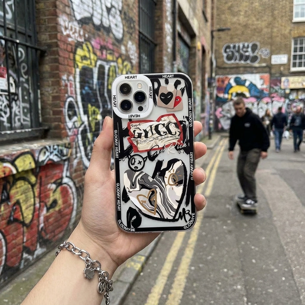 SALE | Black Lava Flow Street Art