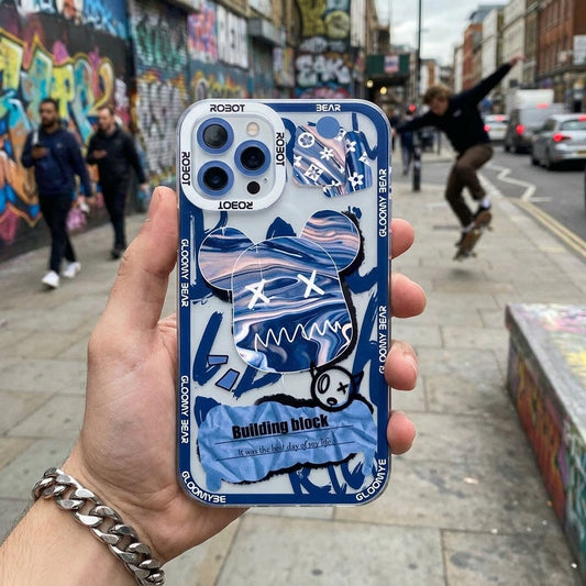 SALE | Blue Lava Flow Street Art