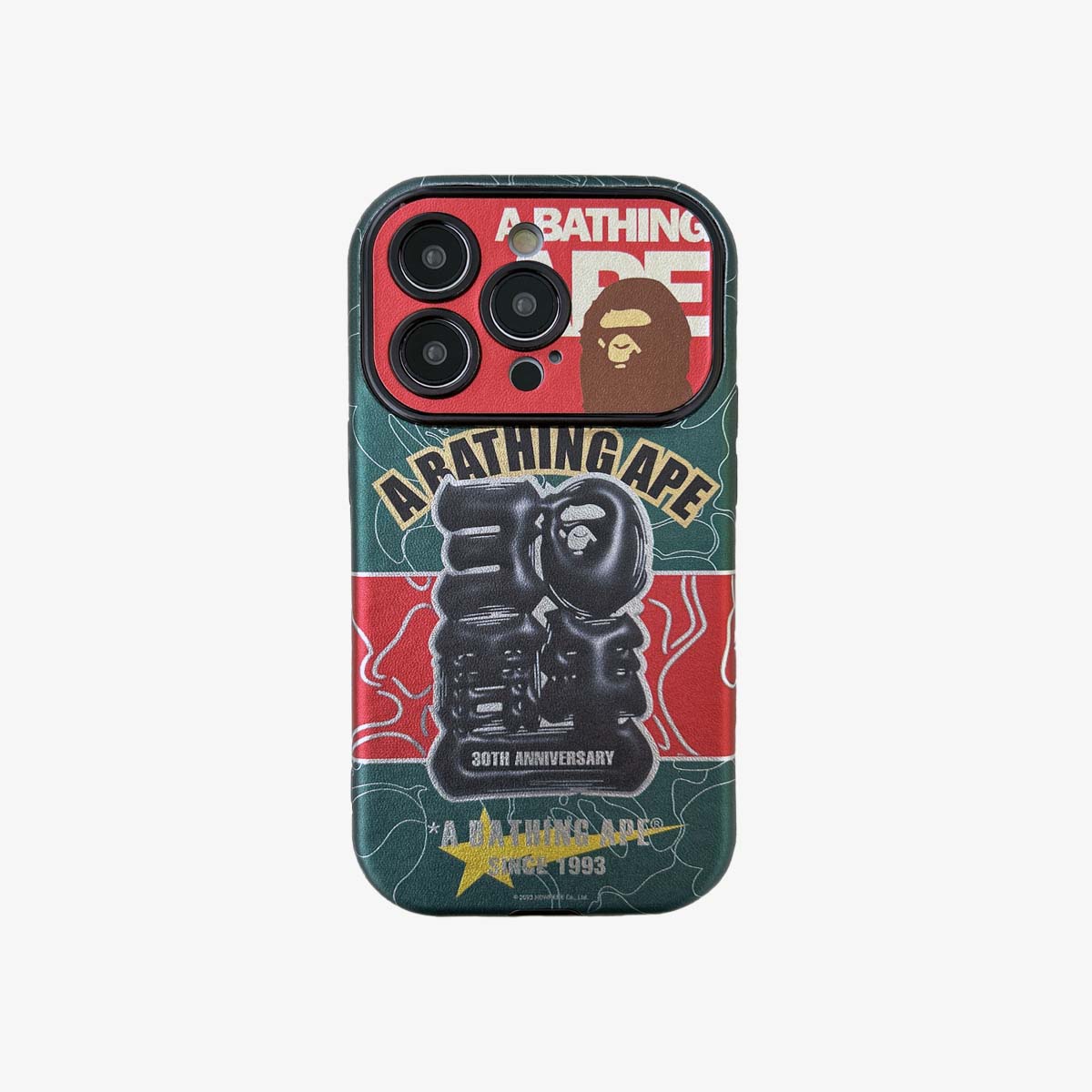 Designer APE Green Leather - Hypebeast Phone Case